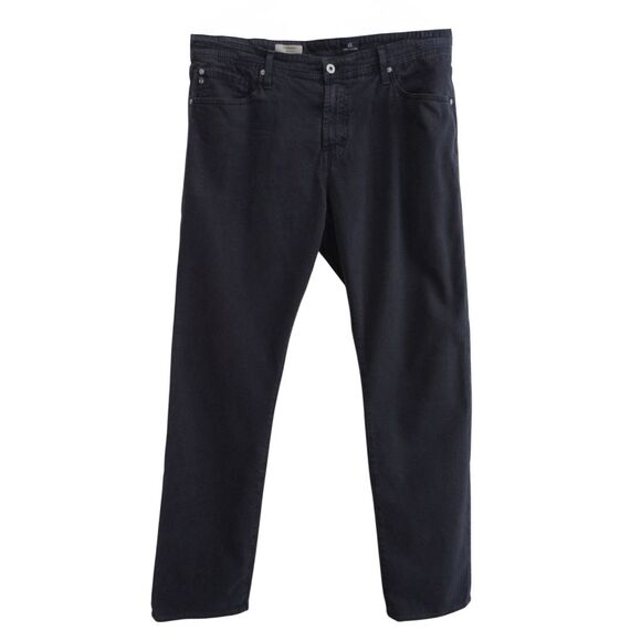 AG ADRIANO GOLDSCHMIED The Graduate Jeans 38 x 34 Navy - Picture 4 of 11